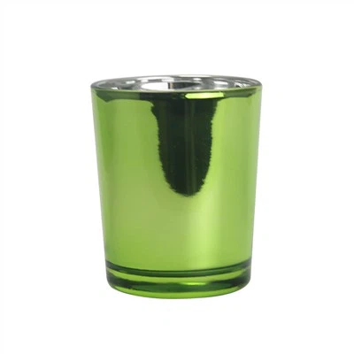 Grønne stearinlyskrukker